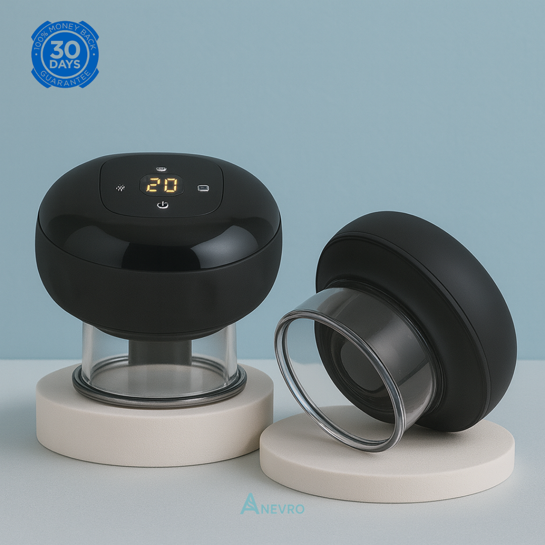 Anevro™ Red Light Cupping Therapy Device - 15 minutes a day to a pain-free life