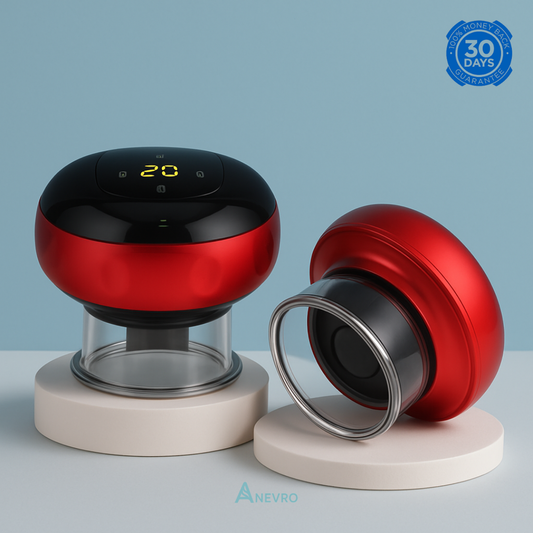 Anevro™ Red Light Cupping Therapy Device - 15 minutes a day to a pain-free life