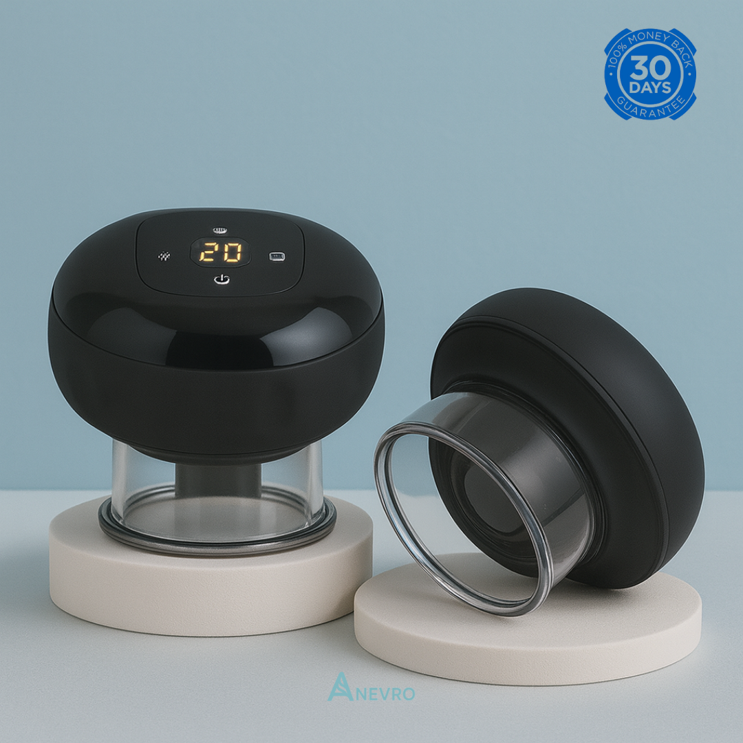 Anevro™ Red Light Cupping Therapy Device - 15 minutes a day to a pain-free life