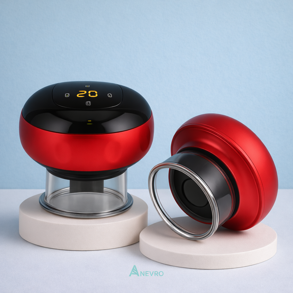 Anevro™ Red Light Cupping Therapy Device - 15 minutes a day to a pain-free life
